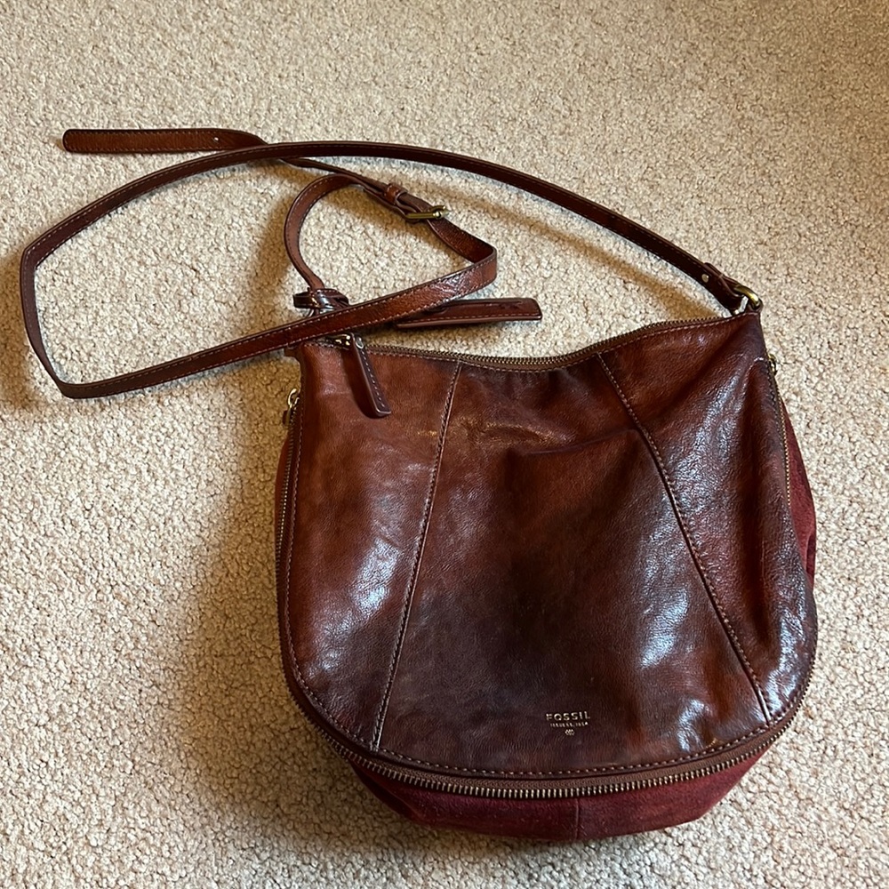 Fossil cross body purse